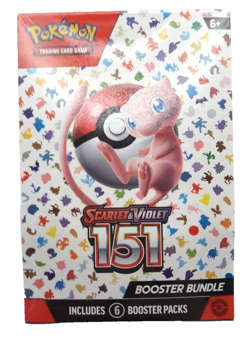 Pokemon TCG Scarlet and Violet 151 Booster Bundle 6 booster packs NEW 820650853210 - Image 1