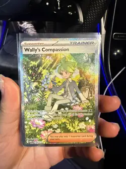 Wally's Compassion 186/132 Pokemon Mega Evolution SIR - Image 1