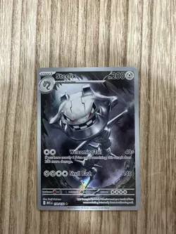 Steelix 150/132 Illustration Rare Pokemon Mega Evolution NM - Image 1