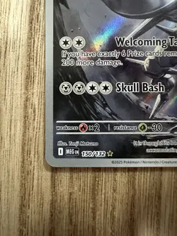 Steelix 150/132 Illustration Rare Pokemon Mega Evolution NM - Image 5