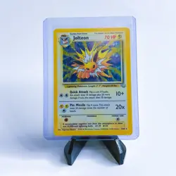 Pokemon TCG Jolteon Jungle 4/64 Holo Unlimited Holo Rare WOTC LP-NM - Image 1