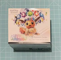 Pokemon Center Exclusive Prismatic Evolutions Elite Trainer Box ETB Sealed - Image 1