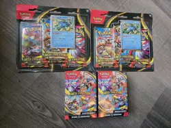 Pokemon TCG Mega Evolution Booster Bundle x2 Booster Blister x2 Golduck - Image 1