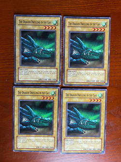 YuGiOh The Dragon Dwelling in The Cave LOD-037 SINGLE USED EXC CONDITION - Image 1