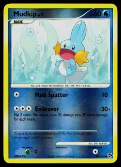 Pokemon Card - Mudkip Great Encounters 80/106 Reverse Holo - Image 1
