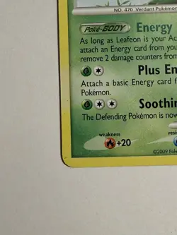 MP Leafeon 45/111 Rising Rivals Regular Pokemon card English - Image 3