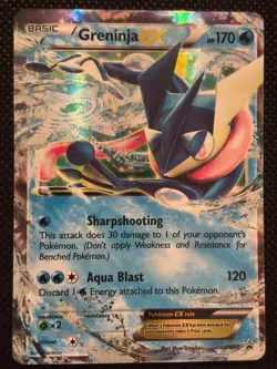 Greninja EX XY20- XY Black Star Promo Holo Rare Pokemon TCG Card NM - Image 1