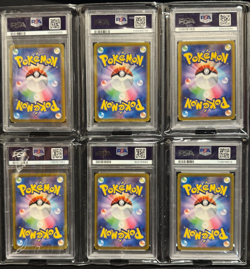 Lot of 6 PSA Graded Pokemon Cards + Binder!- 10/9- Pikachu, Charizard Mew - Image 2