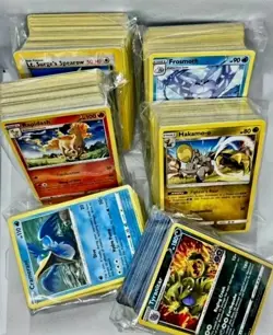 1100+Pokemon Card Bulk Lot Common,Uncommon, 100 Holos/Rares. *Special Bonus* - Image 3