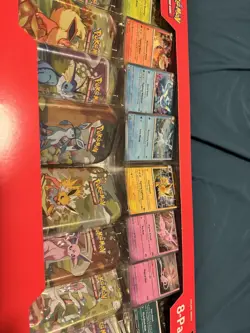 Pokemon TCG Scarlet & Violet Prismatic Evolutions Mini Tins Sealed, 8-Card - Image 3