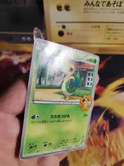 Pokemon Karte Card Snivy Serpifeu BW Promo IT Yokado Pokemon Center japanese - Image 3