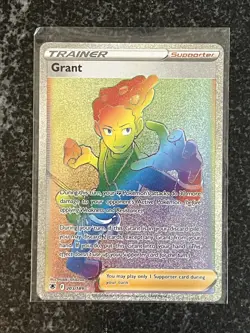 Grant 203/189 Astral Radiance Rainbow Rare Holo Pokemon Card NEAR MINT NM - Image 1