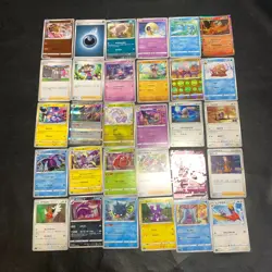 Pokemon Card Lot Of 30 Japanese Common Uncommon Rare - Image 1
