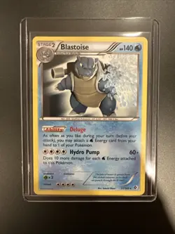 Pokemon TCG Blastoise #31/149 Non-Holo Rare Card Boundaries Crossed 2012 Set - Image 1