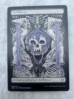 Swamp (Full Art) 269/271 NM MTG Phyrexia All Will Be One Magic - Image 1