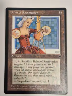 Balm of Restoration - Fallen Empires - Magic the Gathering MTG Nice! - Image 1