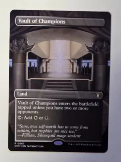 Vault of Champions (Borderless) Commander Masters Regular - Image 1