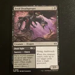 Feral Deathgorger Tarkir: Dragonstorm Regular-NM - Image 1