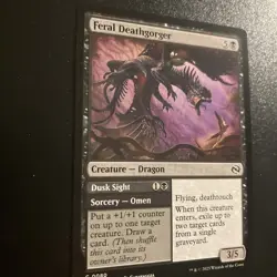 Feral Deathgorger Tarkir: Dragonstorm Regular-NM - Image 2