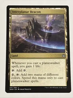 MTG War of the Spark Interplanar Beacon 247/264 NM - Image 1