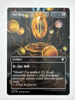 Sol Ring (Borderless) Commander Masters Regular - Image 1