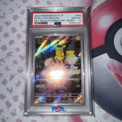 PSA 10 Detective Pikachu Returns 098 Promo 2023 Pokemon SV-P JP - Image 2