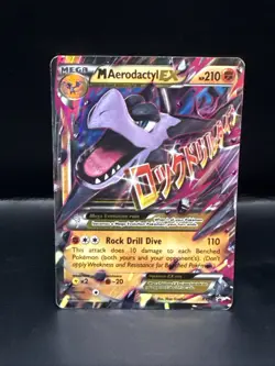 Pokemon TCG Mega-Aerodactyl-EX XY XY98 Holo Promo Card - Image 2
