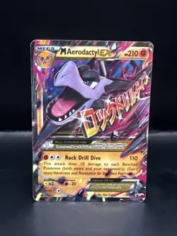 Pokemon TCG Mega-Aerodactyl-EX XY XY98 Holo Promo Card - Image 3