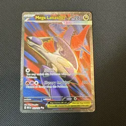 Pokemon Mega Evolution Mega Latias ex Full Art 163/132 NM- English - Image 1