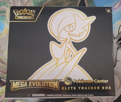 Pokemon TCG Mega Evolution Pokemon Center Gardevior ETB - In Hand Ready To Ship - Image 1
