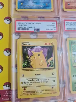 Psa 10 Pokemon Base Set Charmander Squirtle Bulbasaur Pikachu Starters 1999 Rare - Image 2