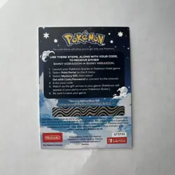Shiny Miraidon Koraidon Code GameStop Pokemon Promo Legendary Scarlet Violet - Image 2