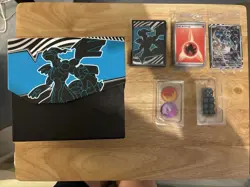 Pokemon TCG Black Bolt Elite Trainer Box Accessories (No Booster Packs) - Used - Image 1