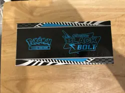 Pokemon TCG Black Bolt Elite Trainer Box Accessories (No Booster Packs) - Used - Image 3