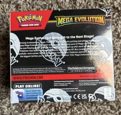 Pokemon TCG Mega Evolution ENHANCED BOOSTER BOX Factory Sealed 36 Packs IN HAND - Image 2