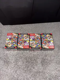 Lot of 4 Pokemon MEGA EVOLUTION Booster Bundles Pokemon Sealed new Ships Fast - Image 1