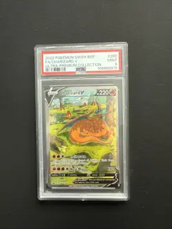 Pokemon Charizard V SWSH260 Ultra Premium Collection Promo PSA 9 - Image 1