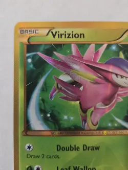 Pokemon TCG Virizion (Secret) 103/101 Plasma Blast Holo LP Condition - Image 2