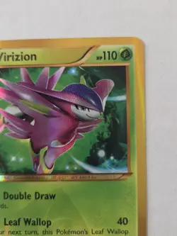 Pokemon TCG Virizion (Secret) 103/101 Plasma Blast Holo LP Condition - Image 3