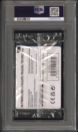Pokemon TCG 2024 Illustration Contest (SVP 213-215) Sealed Pack PSA 9 - Image 2