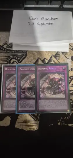 Dominus Purge Playset - MP25-EN095 Prismatic Secret 1st YuGiOh - Image 1