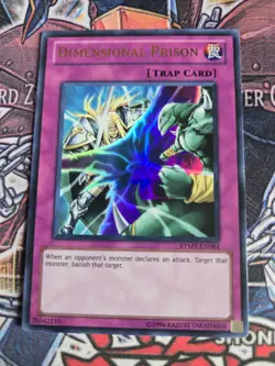 Dimensional Prison RYMP-EN084 Ultra Rare Unlimited Edition NM Yugioh - Image 1