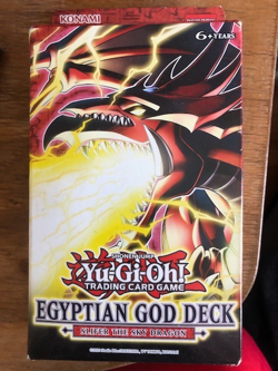 Konami Yu-Gi-Oh! TCG Decks: Egyptian God Deck - Slifer The Sky Dragon - Unopened - Image 1