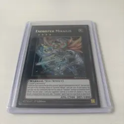 YuGiOh! Exosister Mikailis MP23-EN256 Prismatic Secret Rare 1st Edition - Image 1