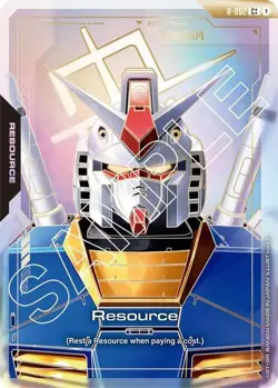 Gundam TCG Resource C++ R-002 Newtype Rising GD01 CCG Card Game English - Image 1