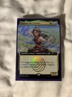 Magic The Gathering X Avatar Katara The Fearless FOIL Promo Card SDCC 2025 - Image 1