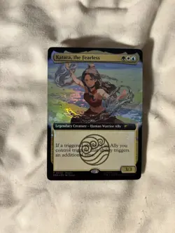 Magic The Gathering X Avatar Katara The Fearless FOIL Promo Card SDCC 2025 - Image 2