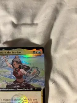Magic The Gathering X Avatar Katara The Fearless FOIL Promo Card SDCC 2025 - Image 4