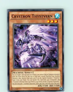 Yu-Gi-Oh TCG Crystron Thystvern INOV-EN019 Unlimited Regular Common Card NM - Image 1