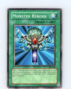 Yu-Gi-Oh TCG Monster Reborn SDK-036 Unlimited Regular Common Card Played HP-MP - Image 1